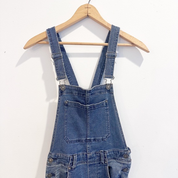 We The Free Denim overalls Bibs Free People 26 - Picture 7 of 12